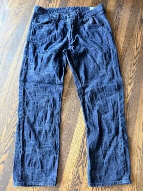 rag & bone New York fit 4 straight Black jeans Pants 36 x 32